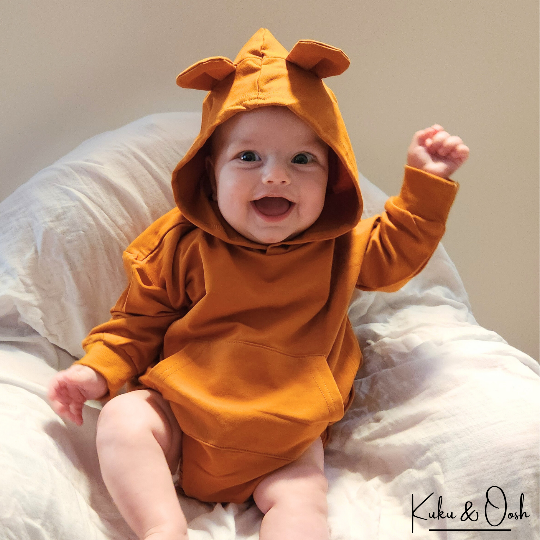 Teddy Hoodie Romper